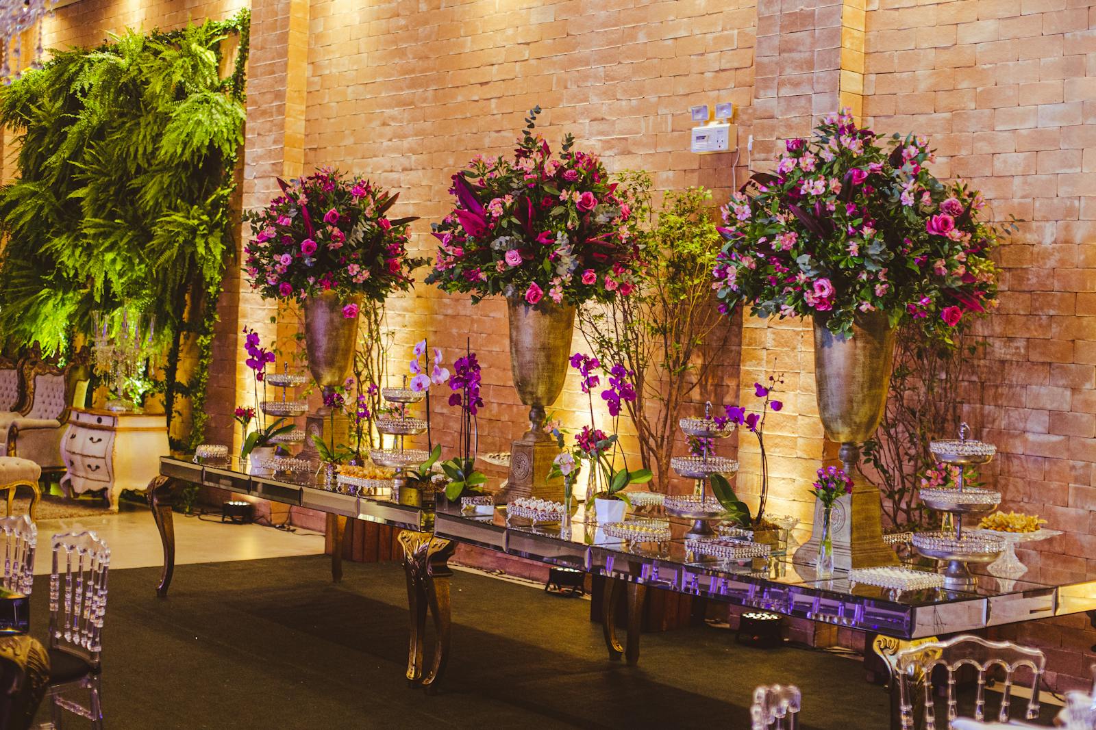 Floral architecture at a New Delhi wedding produced by Ascendance Events